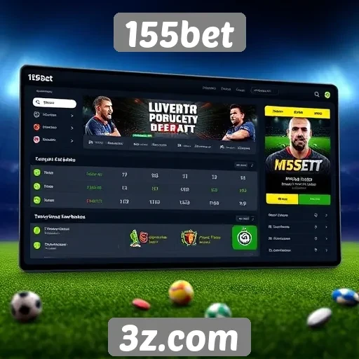 Interface do usuário destaca-se na plataforma 155bet